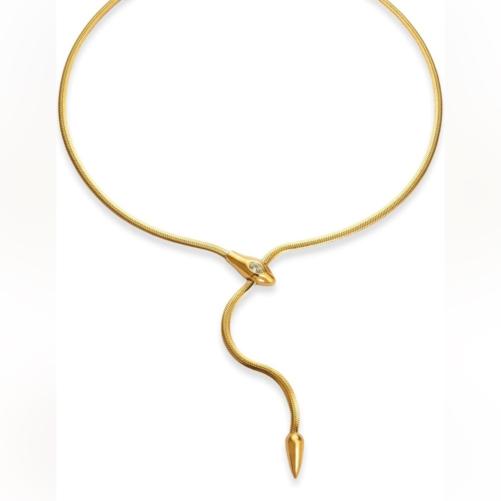 Waterproof! 18K Gold Plated Necklace
Stainless Steel - Picture 3 of 6